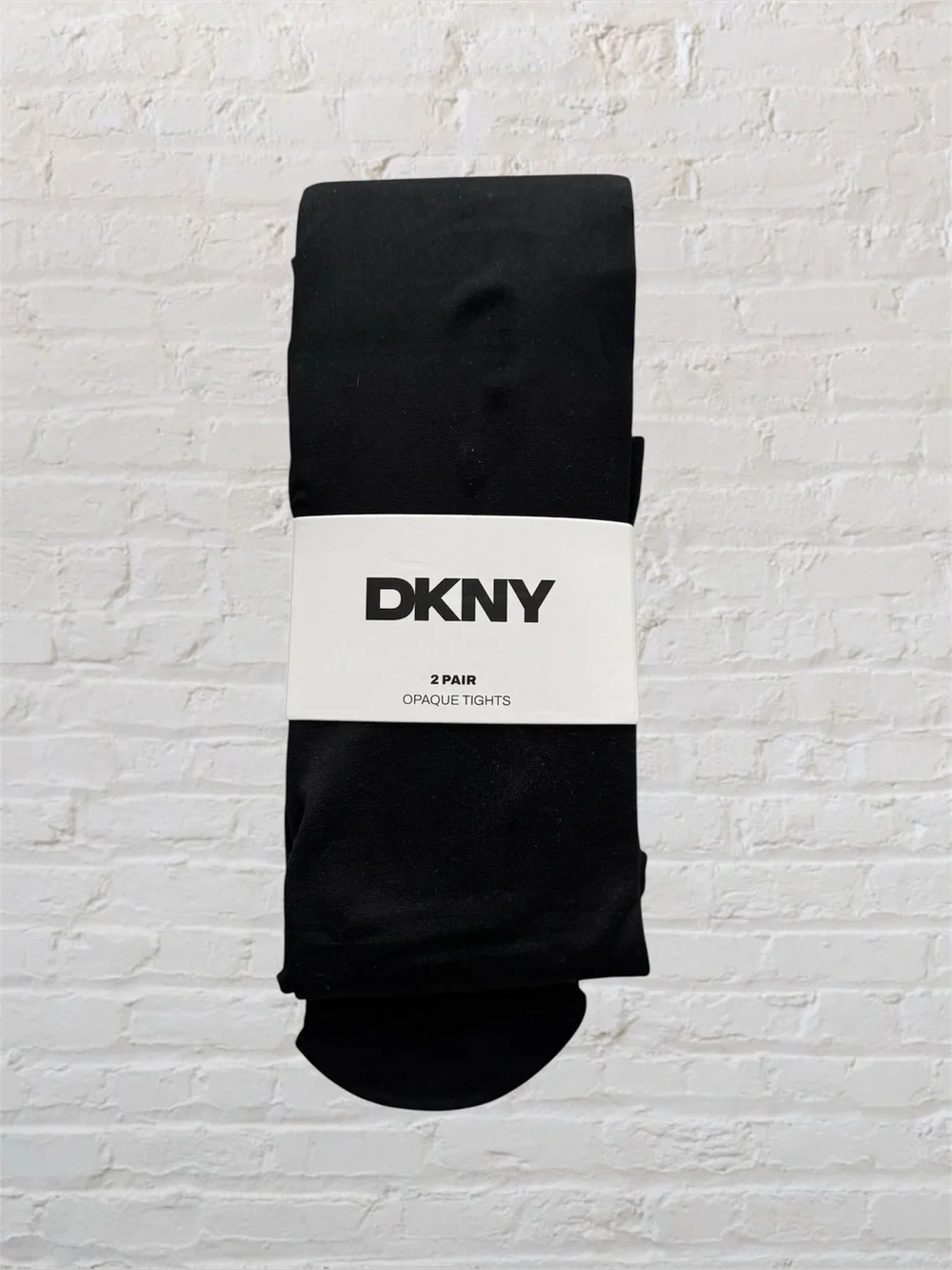 💕 🆕 DKNY pack of 2 black 100 denier opaque tights